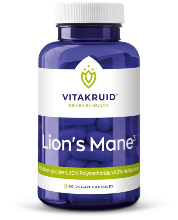 Vitakruid Lions mane (90 Vegetarische capsules)