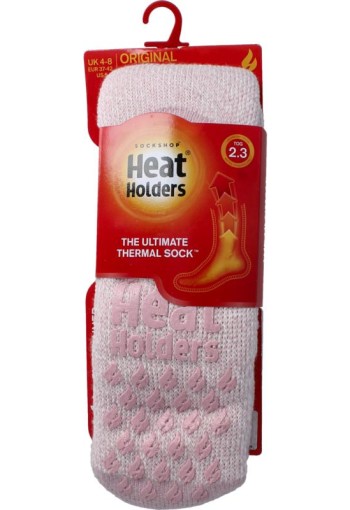 Heat Holders Anti slip socks dusted pink (1 Paar)