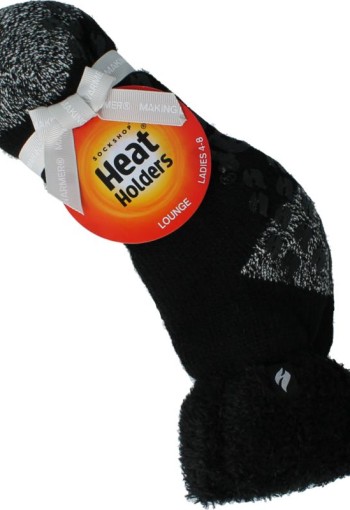 Heat Holders Ladies lounge socks 4-8 37-42 black (1 Paar)