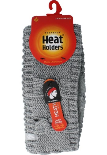 Heat Holders Ladies headband light grey (1 Stuks)