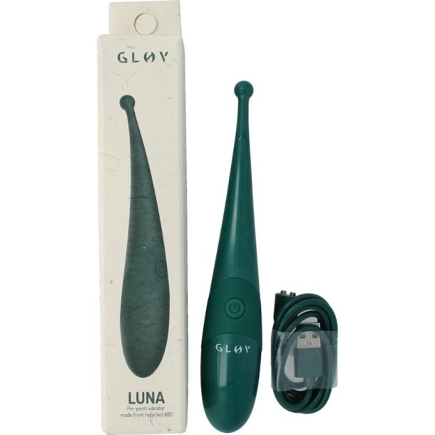 Glov Luna eco pin-point vibrator groen (1 Stuks)