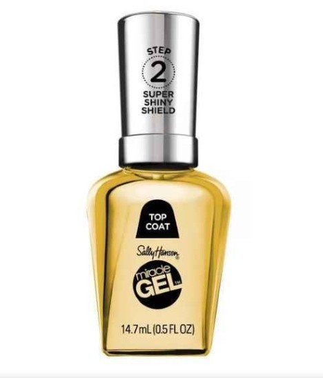 Sally Hansen Miracle Gel Top Coat - Transparant - 115 SuperShiny Shield