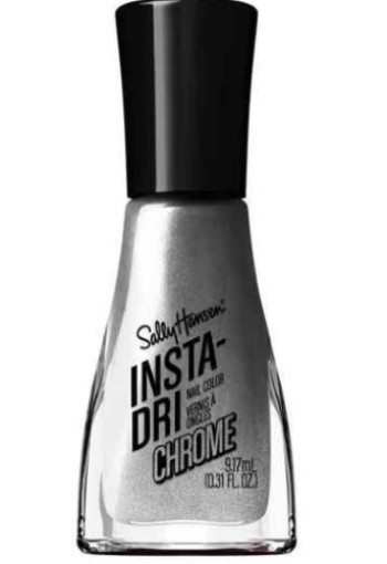 Sally Hansen Insta-Dri Chrome Nagellak - Zilver - 126 Steel the Show