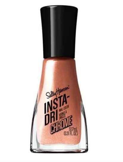 Sally Hansen Insta-Dri Chrome Nagellak - Koper - 127 Copper Crush