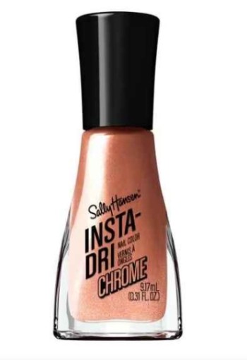 Sally Hansen Insta-Dri Chrome Nagellak - Koper - 127 Copper Crush
