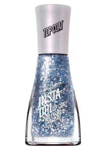 Sally Hansen Insta-Dri Top Coat - Blauw - 132 Flash