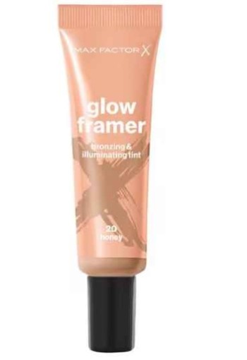 Max Factor Glow Framer bronzer en highlighter - Bruin - 20 Honey