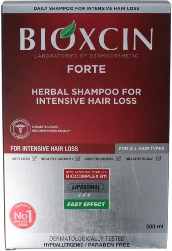 Bioxcin Forte shampoo anti haaruitval (300 Milliliter)