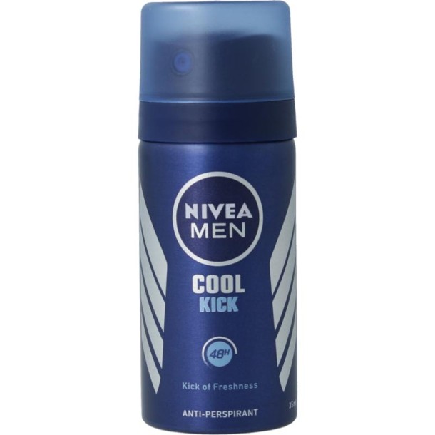 Nivea Men deodorant cool kick mini (35 Milliliter)