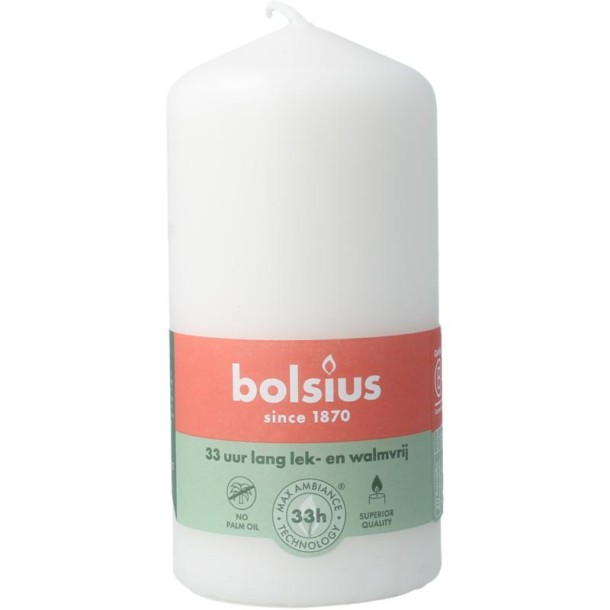 Bolsius Stompkaars 120-58 cloudy white (1 Stuks)