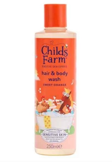 Childs Farm Hair & Body Wash, Sweet Orange 250 ml