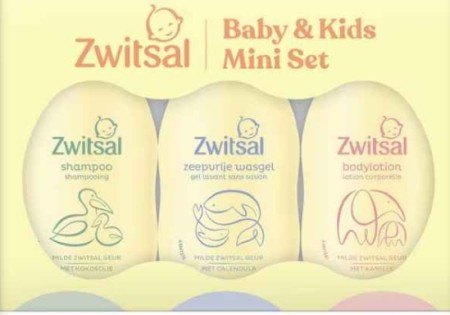 Zwitsal Trial Pack 3x75 ML 5 Stuks