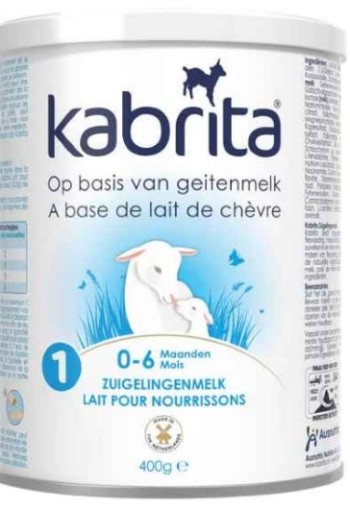 KABRITA Zuigelingenmelk 1 0-6 maanden 400GR