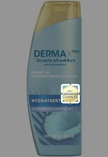 Head & Shoulders Derma X Pro Hydrateert Shampoo Anti-roos 250 ml