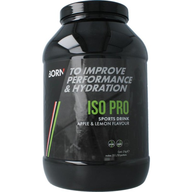 Born Iso pro apple/lemon tub (2 Kilogram)