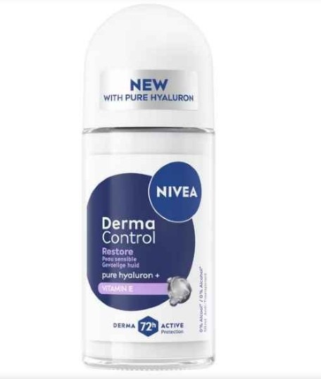 NIVEA Derma Control Restore Deodorant Roller 50 ML