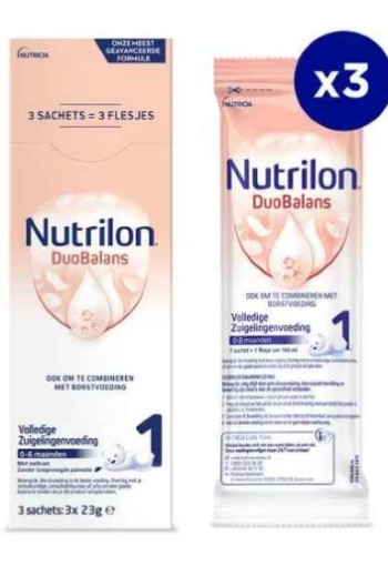 Nutrilon 1 Duobalans 0-6 Maanden Sachets