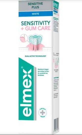 Elmex Sensitive Plus Gum + Gentle White Tandpasta - 75ML