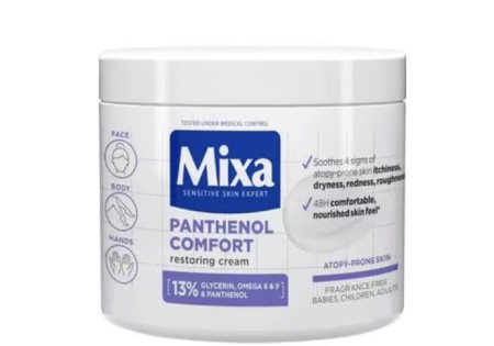 Mixa Panthenol Comfort Crème Pot 400 ML