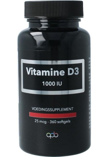 Apb Holland Vitamine D3 1000IU 25mcg (360 Softgels)