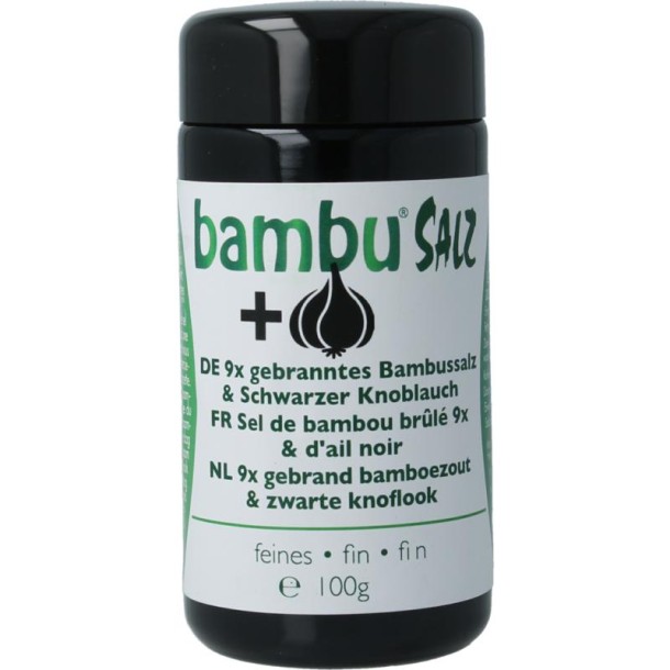 Bambu Salz Bambu salz knoflook (100 Gram)