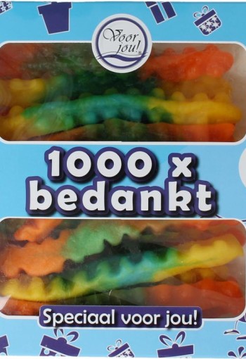 Voor Jou! 1000x bedankt (143 Gram)