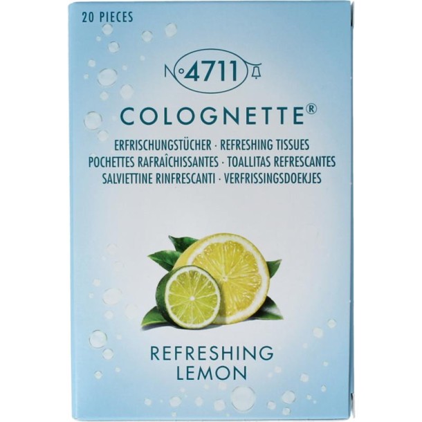 4711 Colognette tissues citrus (20 Stuks)