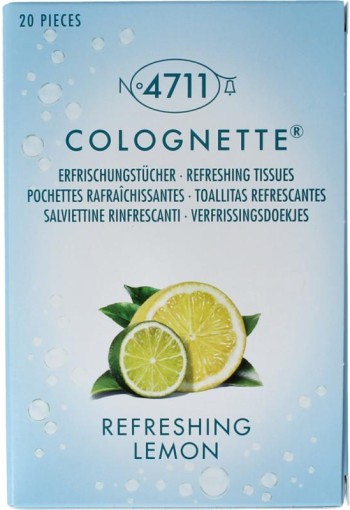 4711 Colognette tissues citrus (20 Stuks)