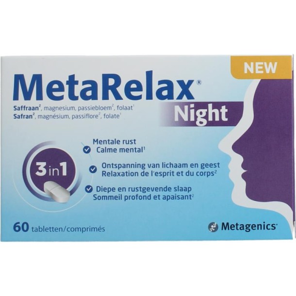 Metagenics Metarelax night (60 Tabletten)