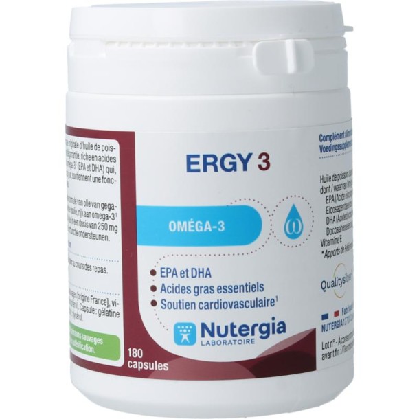 Nutergia Ergy 3 (180 Capsules)