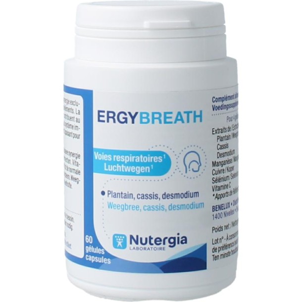 Nutergia Ergybreath (60 Capsules)