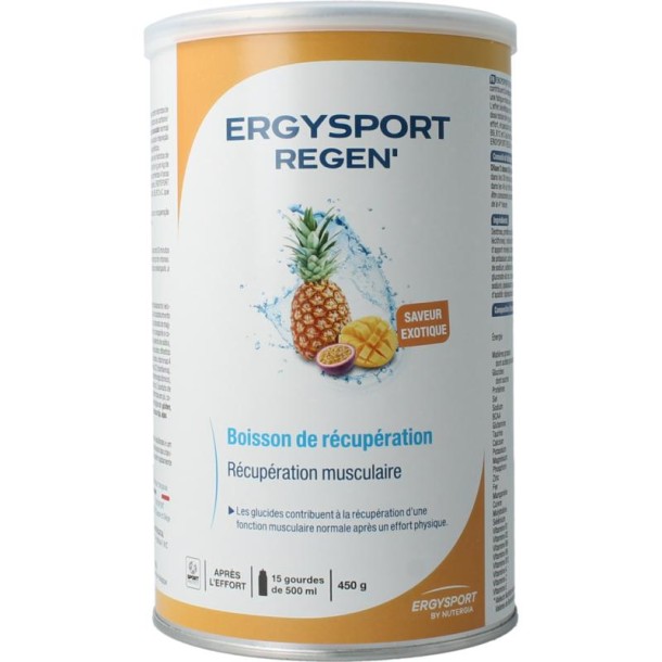 Nutergia Ergysport regen exotisch (450 Gram)