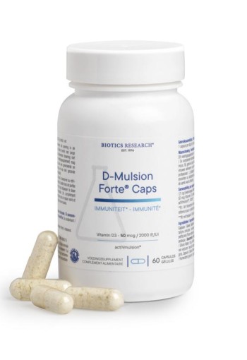 Biotics D Mulsion forte caps (60 Capsules)