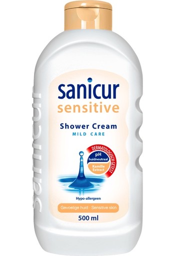 Sanicur Sensitive Shower Cream 500 ml