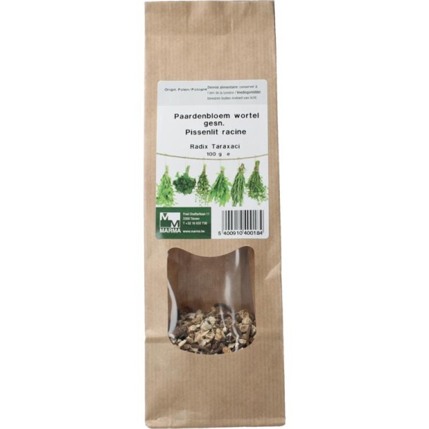 Marma Paardenbloem wortel gesneden (100 Gram)