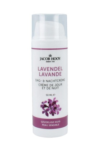 Jacob Hooy Lavendel dag en nachtcreme (50 Milliliter)