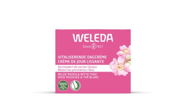 Weleda Wilde rozen & witte thee dagcreme 40 Milliliter