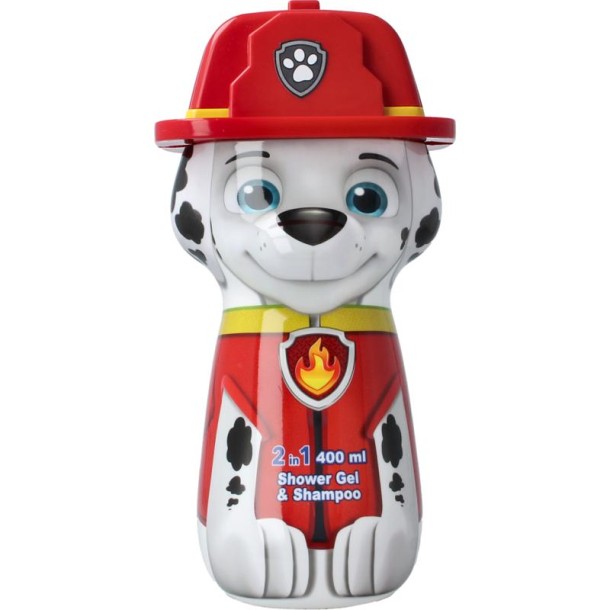 Air-Val Paw patrol showergel marshall 2d (400 Milliliter)