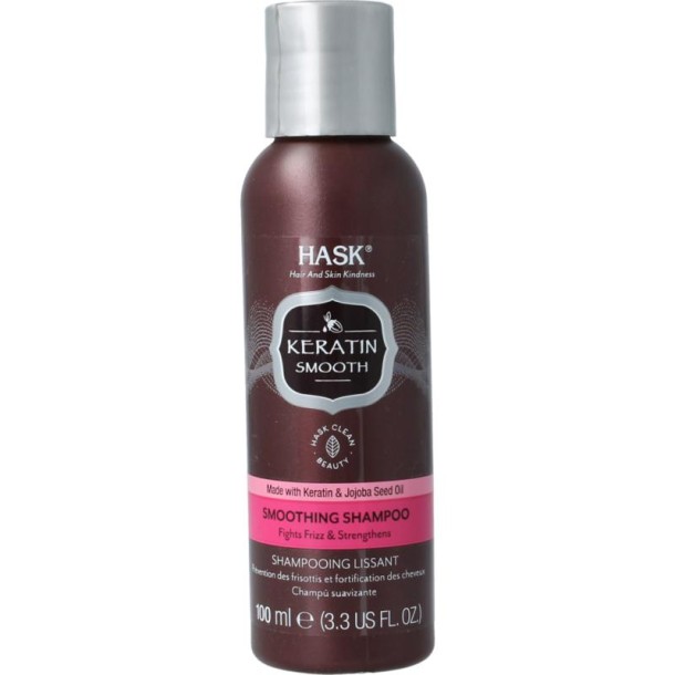 Hask Keratin protein smoothing shampoo travel size (100 Milliliter)