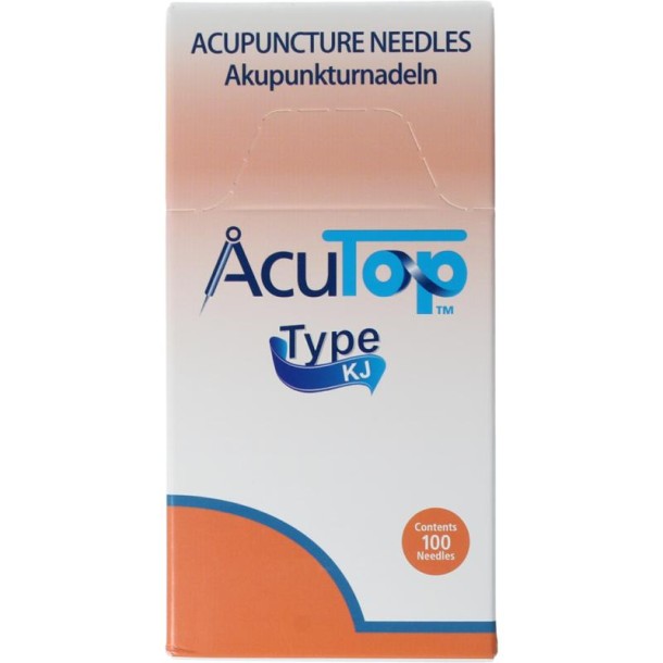 Acutop KJ-T dry needle naald 0.25 x 40mm (100 Stuks)