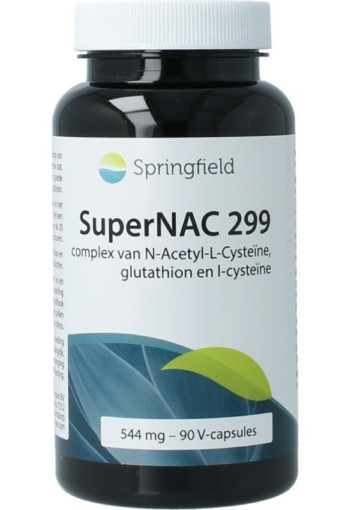 Springfield Supernac 299 mg NAC (90 Vegetarische capsules)