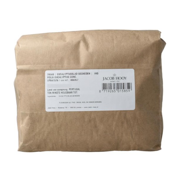 Jacob Hooy Eucalyptusblad gesneden (1 Kilogram)