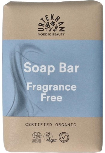 Urtekram Zeep geurvrij gevoelige huid bio (100 Gram)