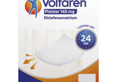 Voltaren warmtepleisters 2 stuks  140 mg diclofenac