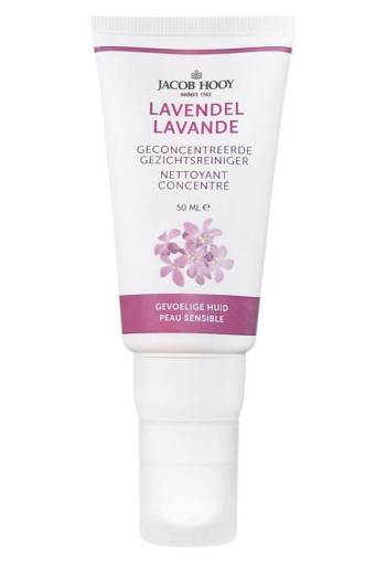 Jacob Hooy Lavendel creamy face cleaner (50 Milliliter)