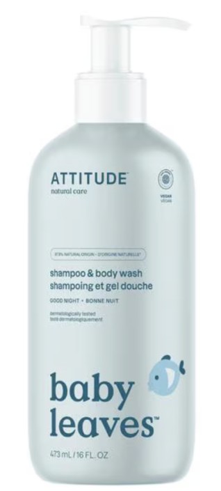 Attitude Baby Leaves 2in1 Shampoo Good Night 473ml