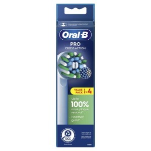 Oral-B CrossAction Vervangende Opzetborstels 4 stuks