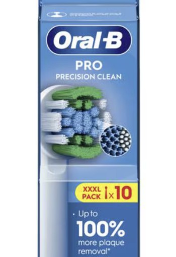 Oral-B Precision Clean Opzetborstels Wit - 10 Stuks