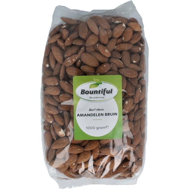 Bountiful Amandelen bruin (1000 Gram)