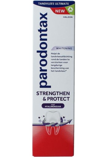 Parodontax Tandpasta strengthen & protect whitening 75 Milliliter
